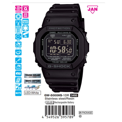 Casio Nam GW-5000HS-1DR