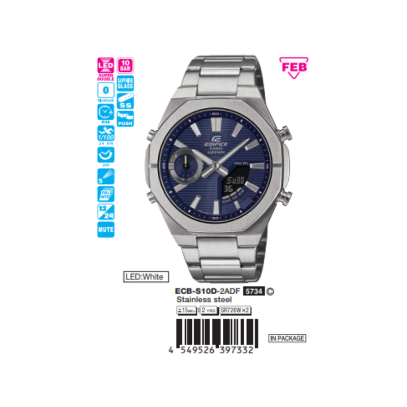 Casio Nam ECB-S10D-2ADF