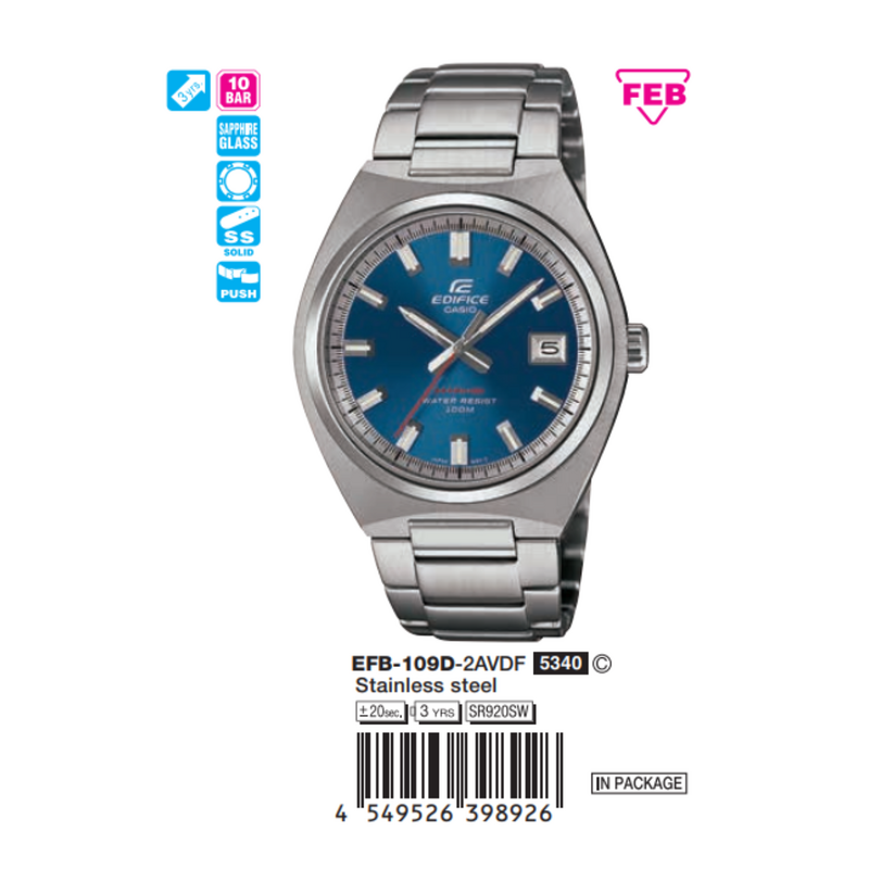 Casio Nam EFB-109D-2AVDF