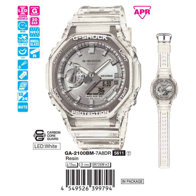 Casio G-Shock Nam GA-2100BM-7A8DR