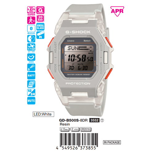 Casio G-Shock Nam GD-B500S-8DR