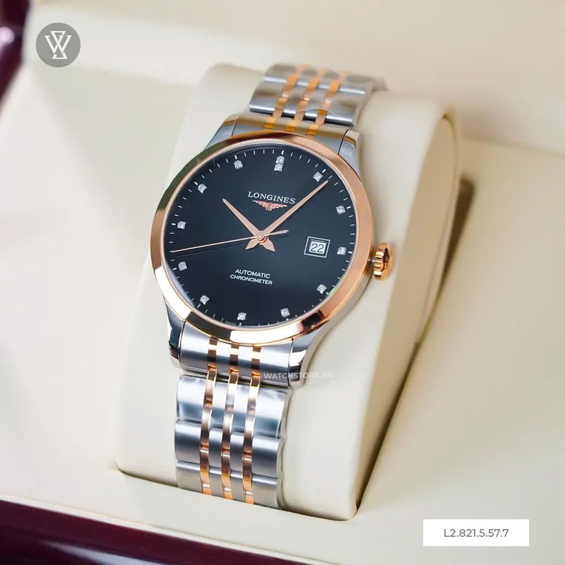 Longines Record Collection Nam L2.821.5.57.7 - hàng lướt