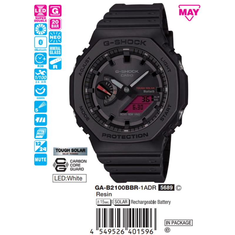Casio Nam GA-B2100BBR-1ADR