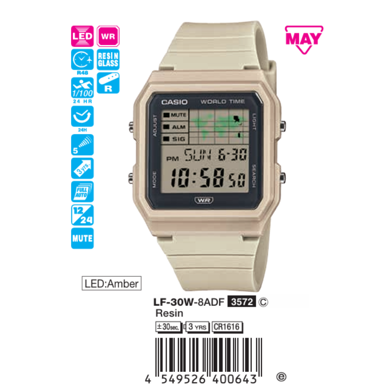 Casio Nam LF-30W-8ADF
