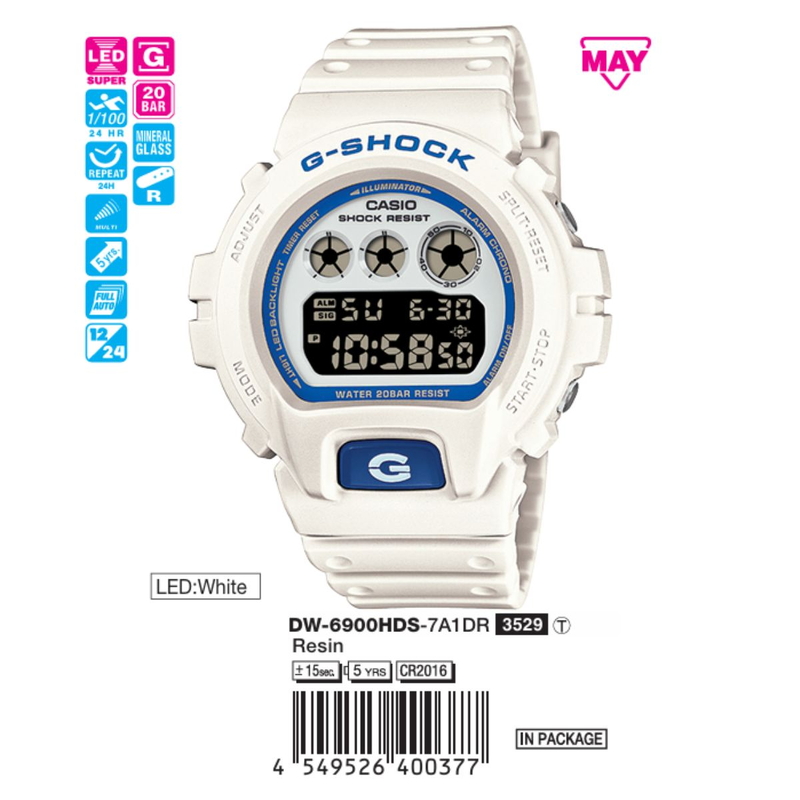 Casio Nam DW-6900HDS-7A1DR