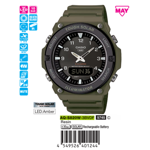 Casio Nam AQ-S820W-3BVDF