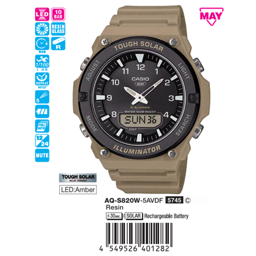 Casio Nam AQ-S820W-5AVDF