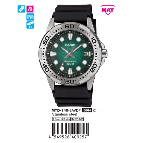 Casio Nam MTD-140-3AVDF