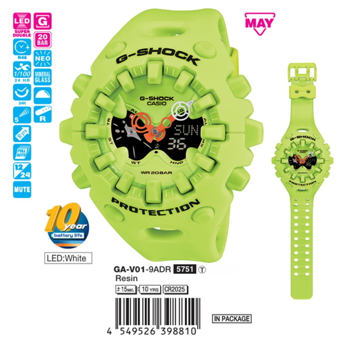 Casio Nam GA-V01-9ADR
