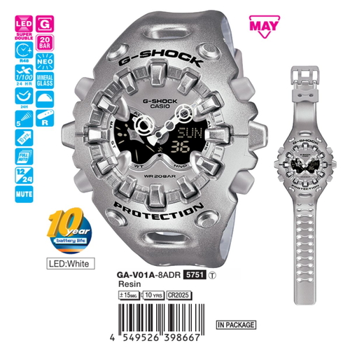 Casio Nam GA-V01A-8ADR