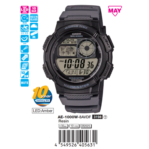 Casio Nam AE-1000W-8AVDF