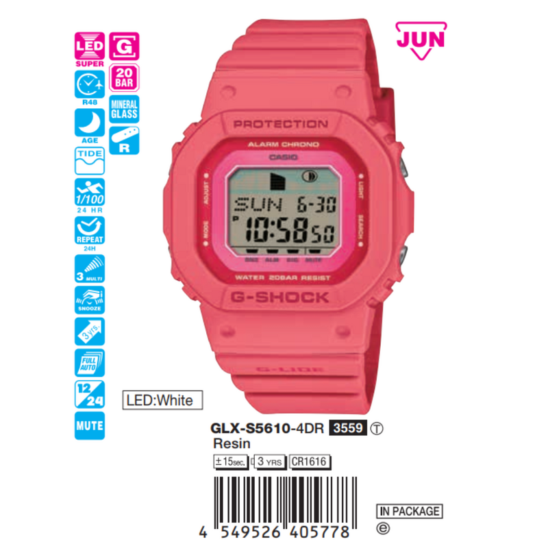 Casio G-Shock Nam GLX-S5610-4DR