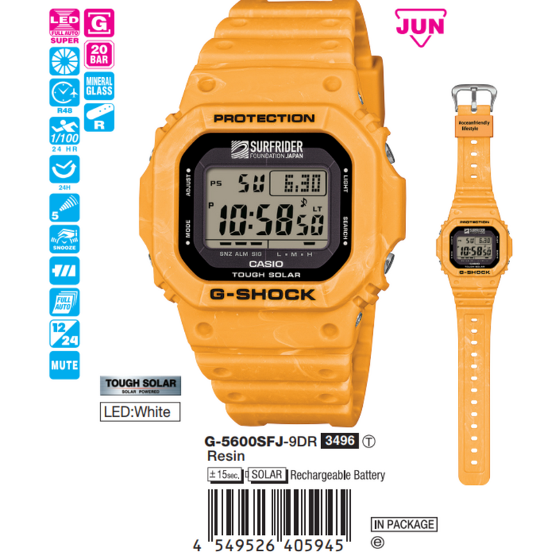 Casio G-Shock Nam G-5600SFJ-9DR