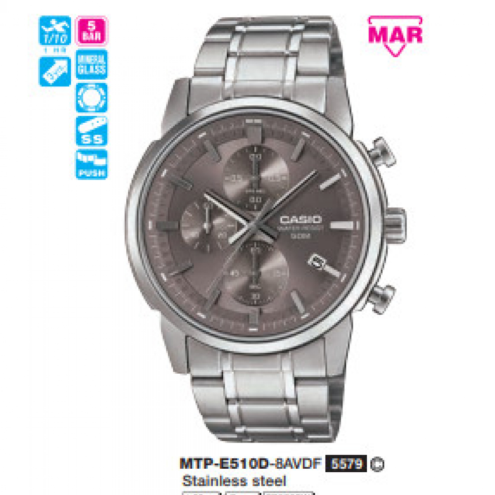 Casio MTP Nam MTP-E510D-8AVDF