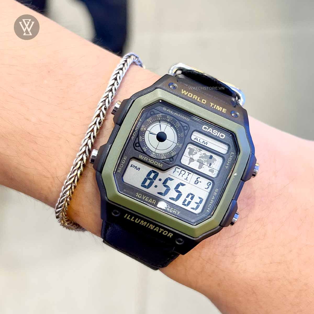 Casio - Nam AE-1200WHB-1BVDF Size 45 × 42.1 mm