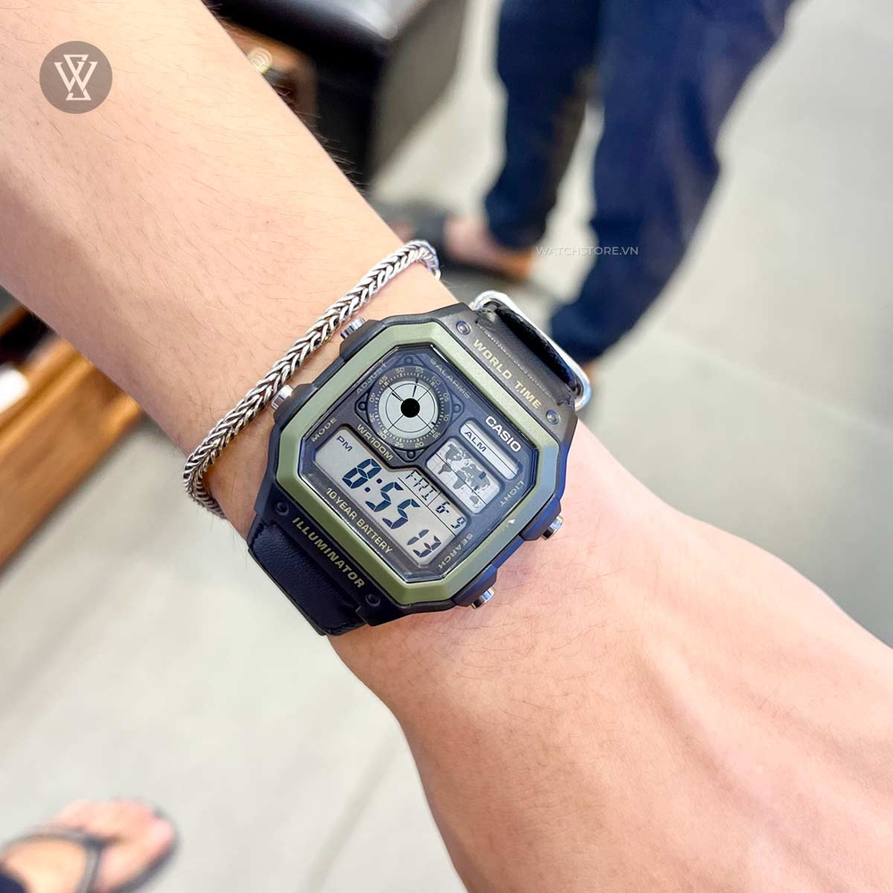 Casio - Nam AE-1200WHB-1BVDF Size 45 × 42.1 mm