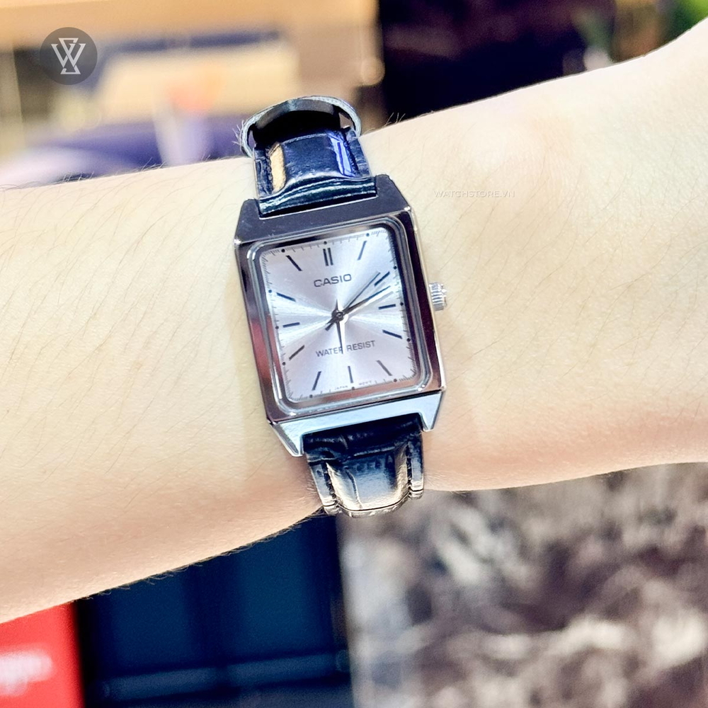 Đồng Hồ Casio LTP-V007L-7E1UDF Dây Da, Chính Hãng 100%