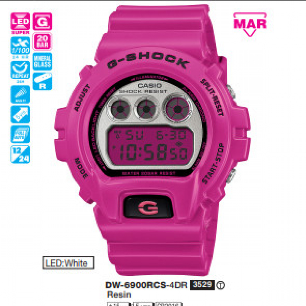 Casio G-Shock Nam DW-6900RCS-4DR