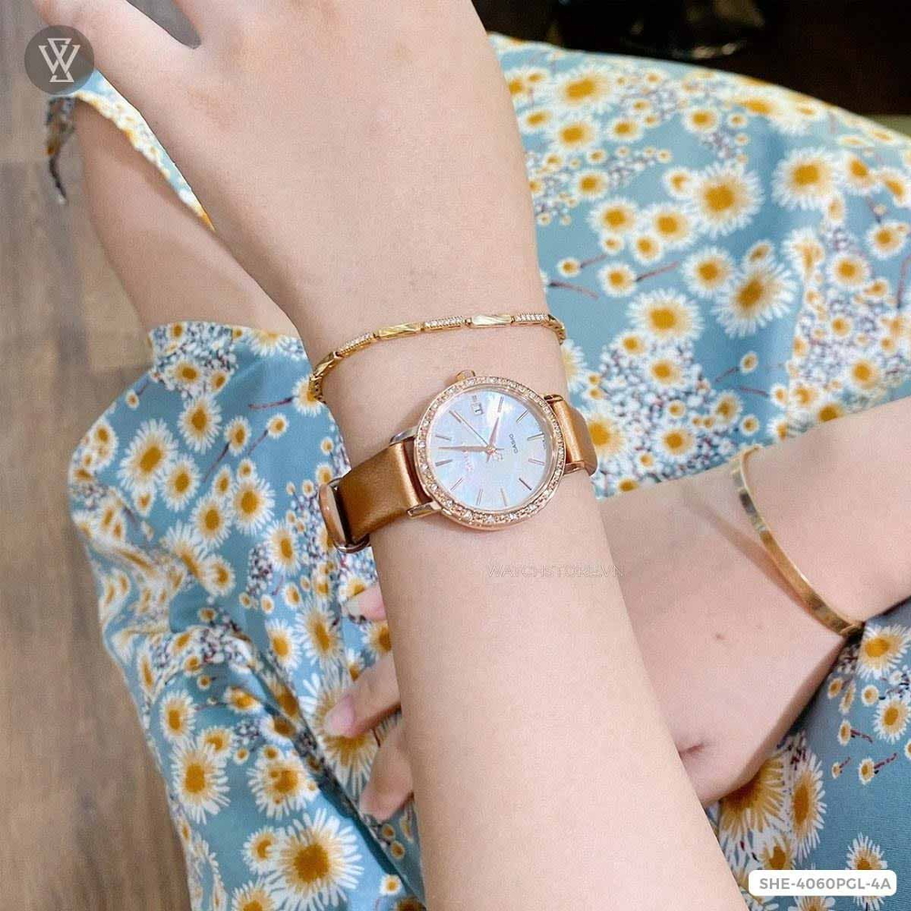 Casio Sheen Nữ SHE-4060PGL-4AUDF