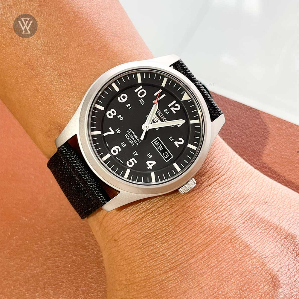 Seiko 5 quân đội Nam SNZG15K1