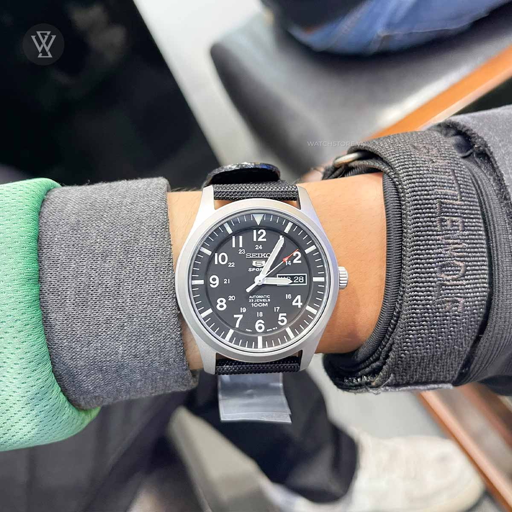 Seiko 5 quân đội Nam SNZG15K1