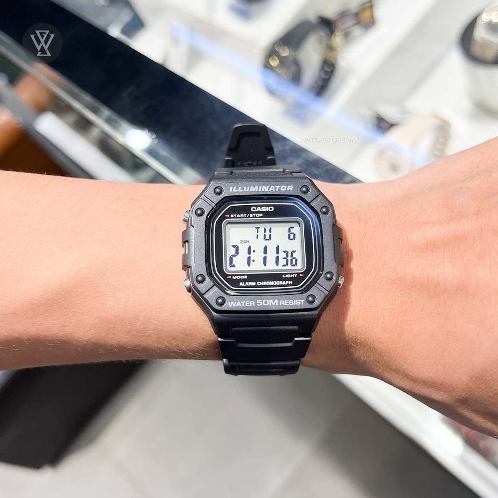 Casio Nam W-218H-1AVDF