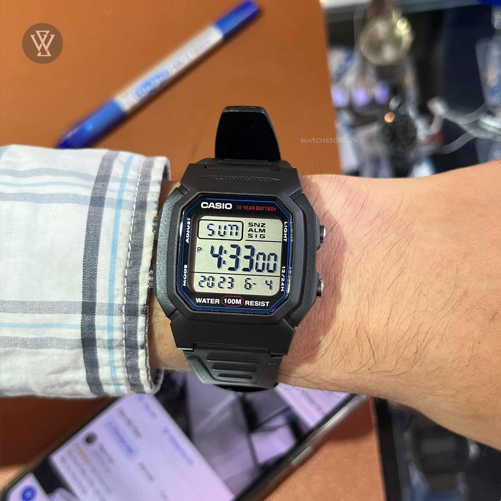 Casio Nam W-800H-1AVDF