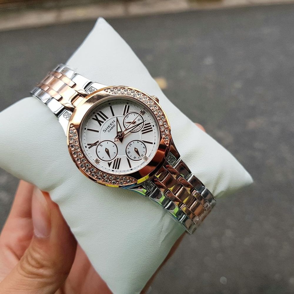 Casio Sheen Nữ SHE-3809SG-7A