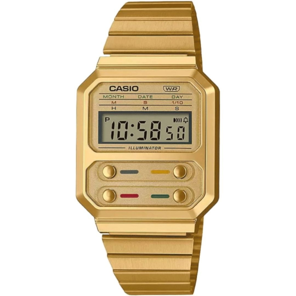 Casio Vintage Unisex A100WEG-9ADF