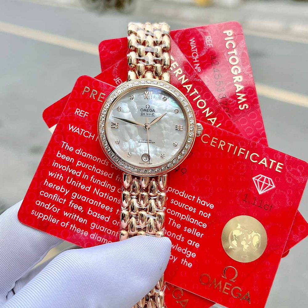 Omega De ville Nữ 424.55.33.20.55.007