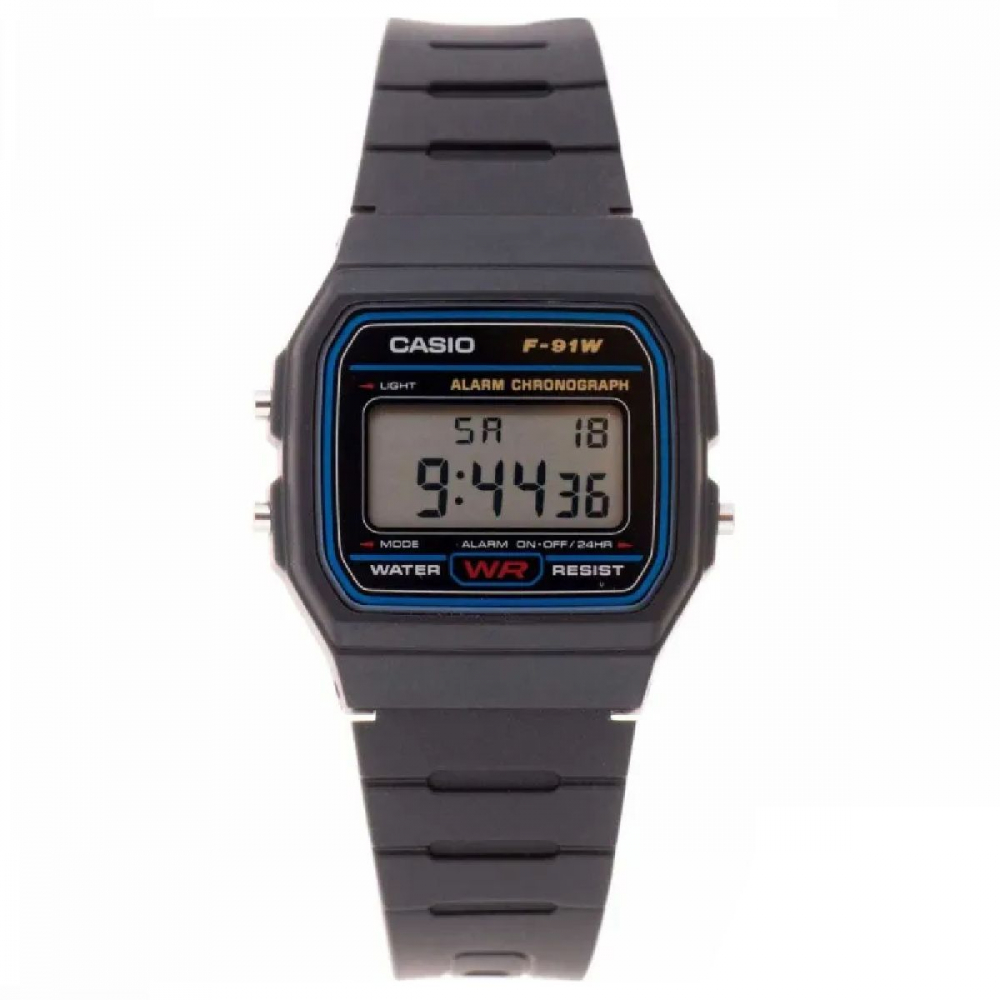 Casio - Nam F-91W-1DG Size 38.2 × 35.2 mm