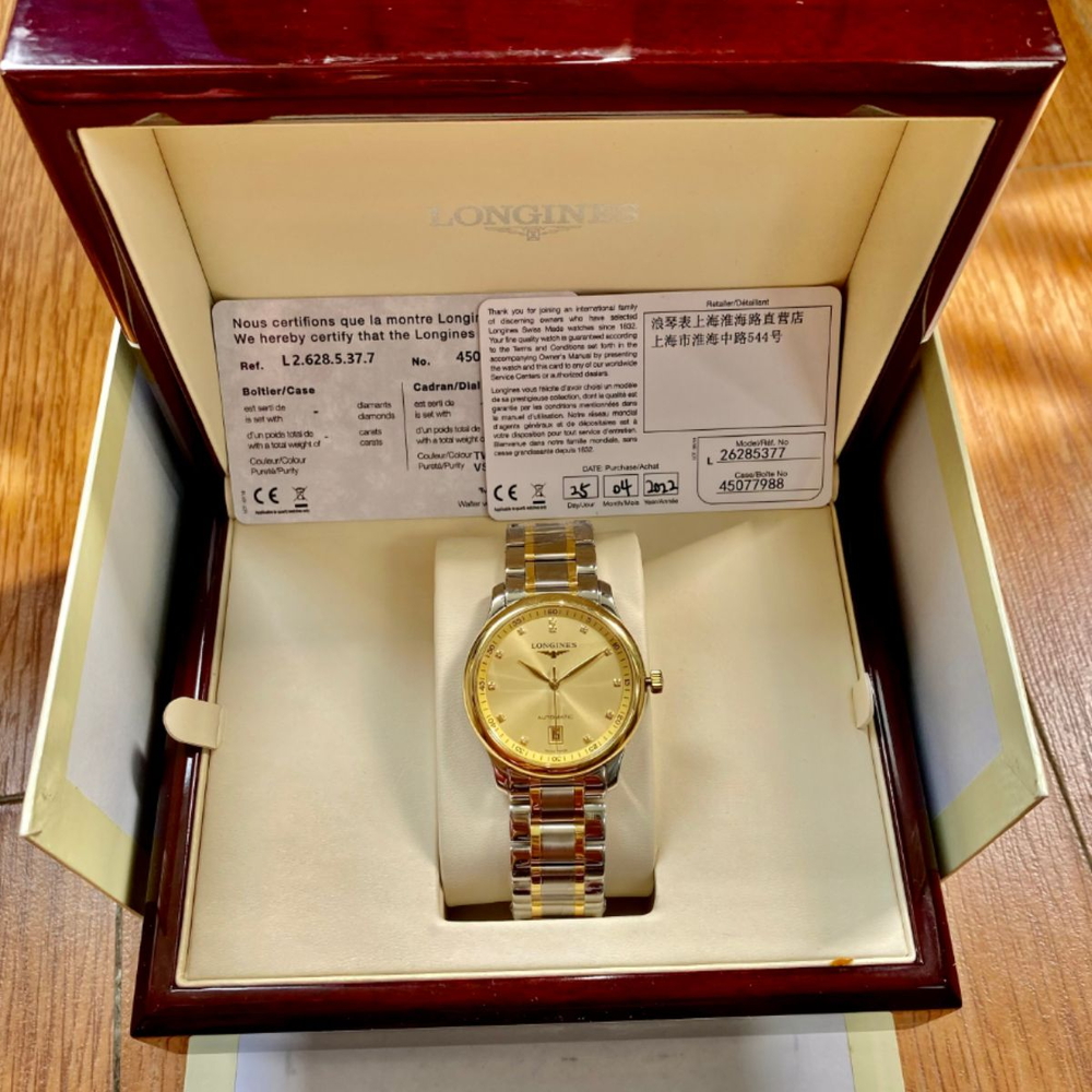 Longines Master Collection Nam L2.628.5.37.7 - hàng lướt