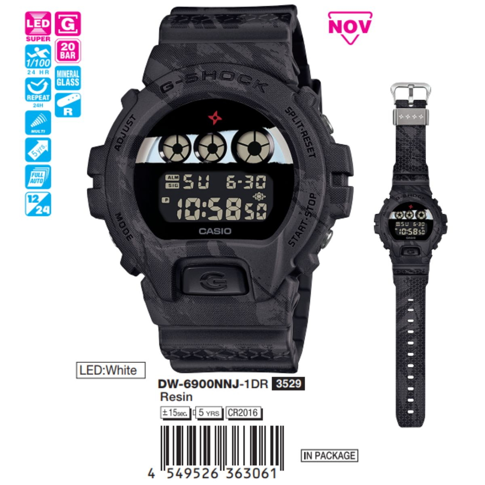 Casio Nam DW-6900NNJ-1DR