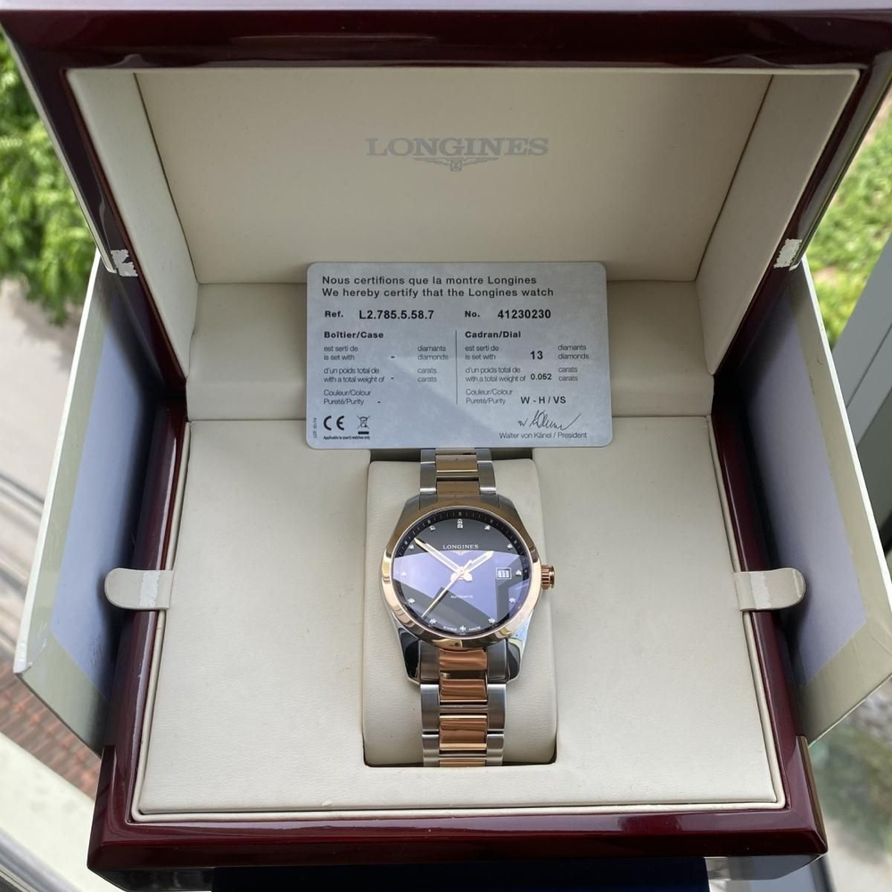 Longines Conquest Classic Nam L2.785.5.58.7 - hàng lướt