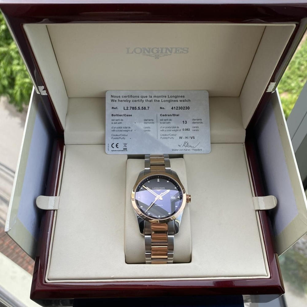 Longines - Nam L2.785.5.58.7 Size 40mm - hàng lướt