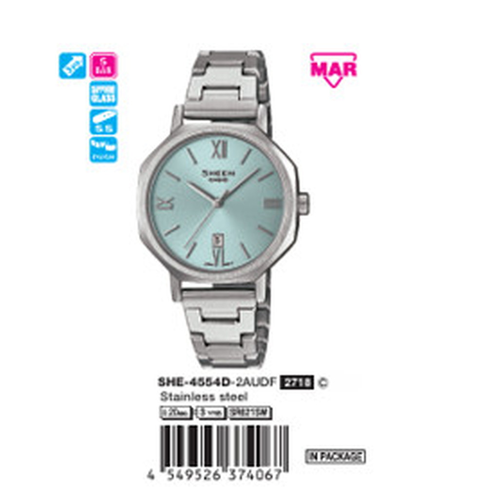 Casio Nam SHE-4554D-2AUDF