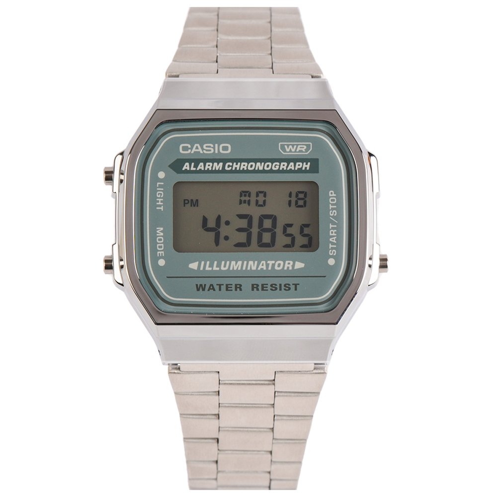 Casio - Unisex A168WA-3AYDF Size 38.6 × 36.3 mm