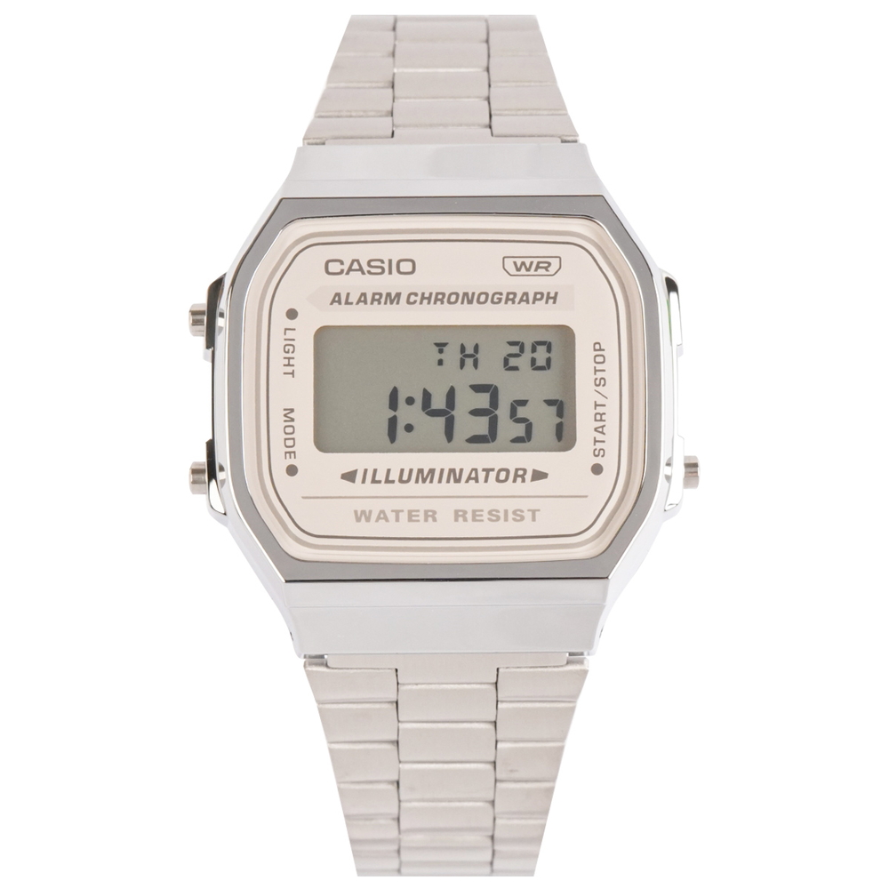 Casio - Unisex A168WA-8AYDF Size 38.6 × 36.3 mm