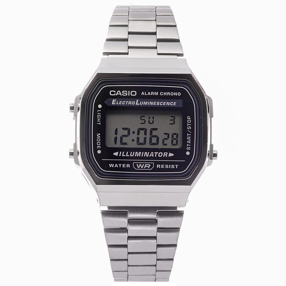 Đồng hồ Casio Nam A168WGG-1BDF Đa Năng, 100% Chính Hãng