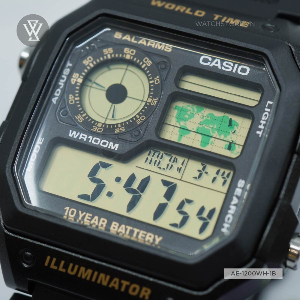 Casio Nam AE-1200WH-1BVDF