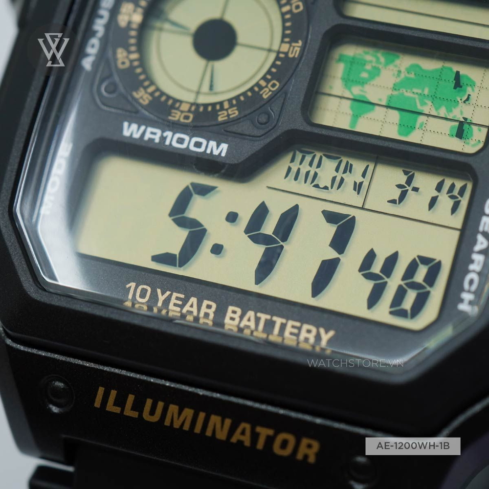 Casio Nam AE-1200WH-1BVDF
