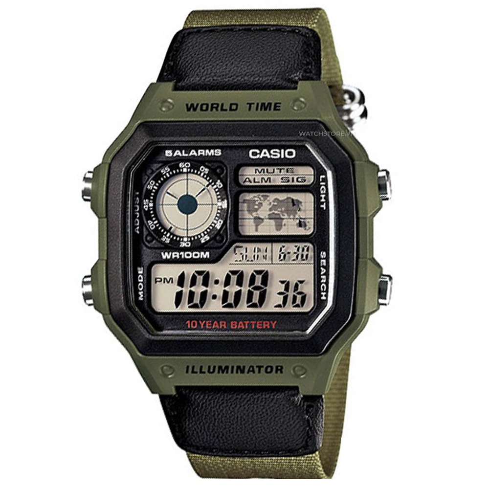 Casio Nam AE-1200WHB-3BVDF