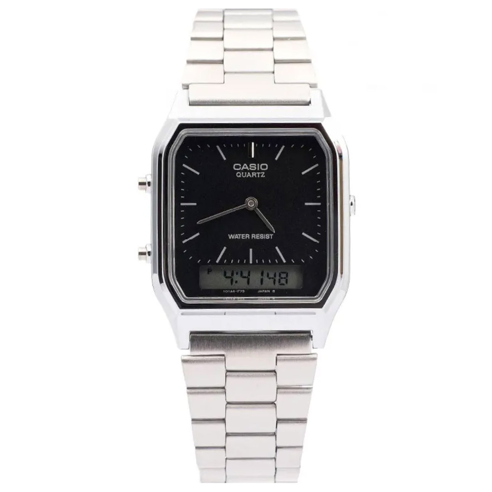 Casio - Unisex AQ-230A-1DMQ Size 38.8 × 29.8 mm