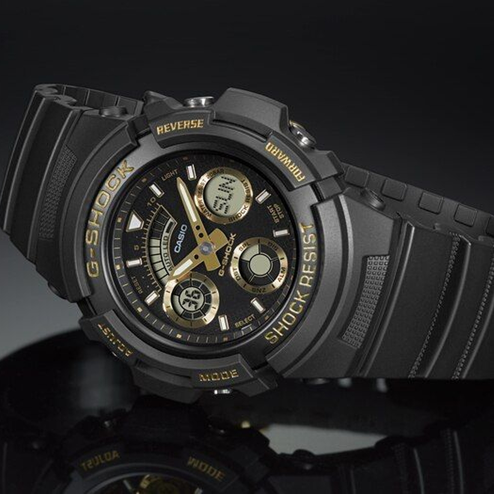 Casio - Nam AW-591GBX-1A9DR Size 46.6mm