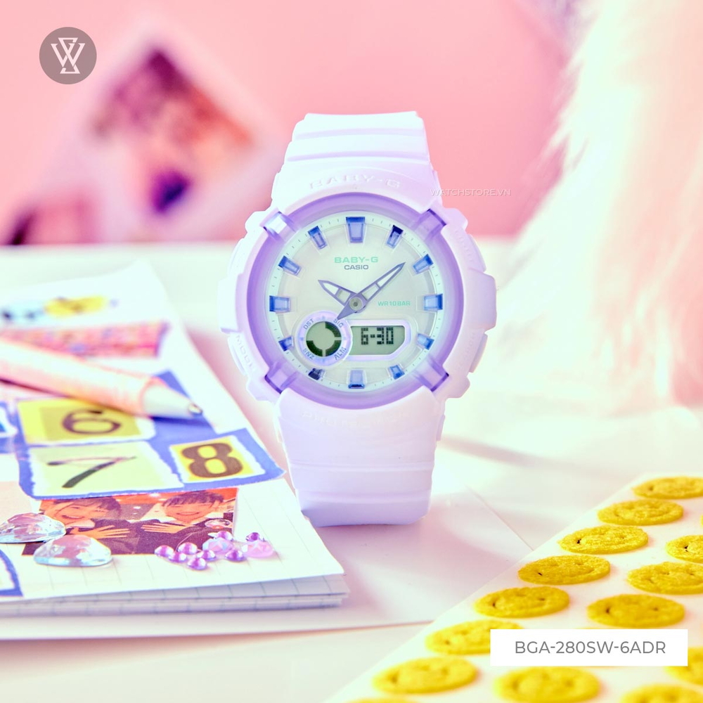 Casio Baby-G Nữ BGA-280SW-6ADR