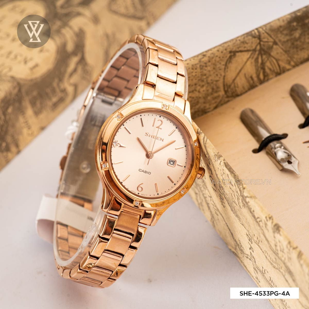 Casio Sheen Nữ SHE-4533PG-4AUDF