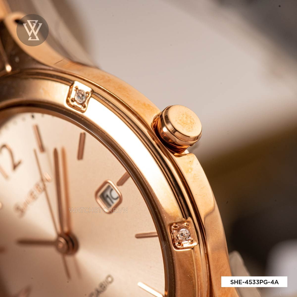 Casio Sheen Nữ SHE-4533PG-4AUDF