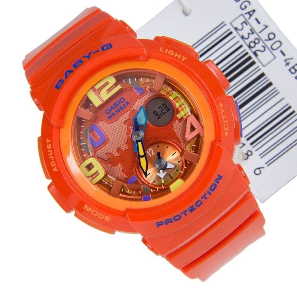 Casio Baby-G Nữ BGA-190-4BDR