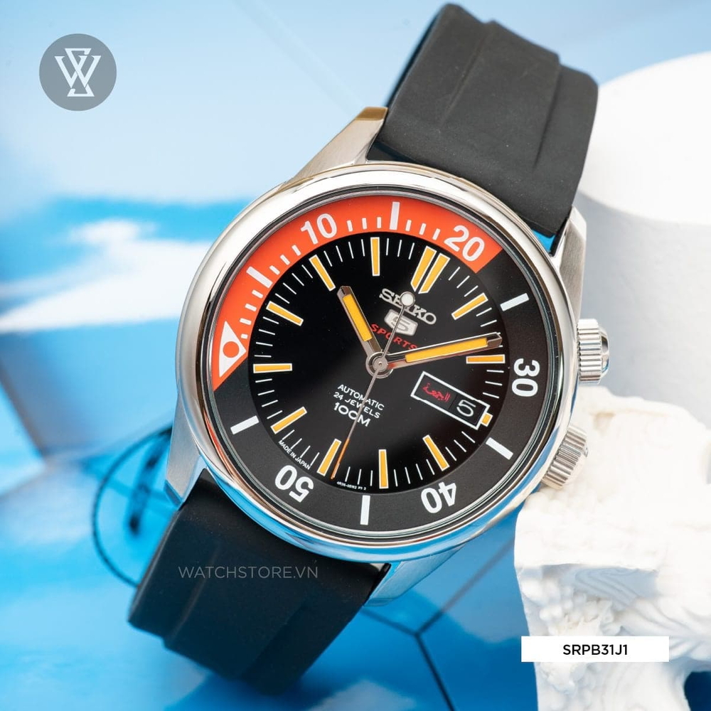 ng H Seiko 5 Sport Nam SRPB31J1 SRPB31 Gia T t