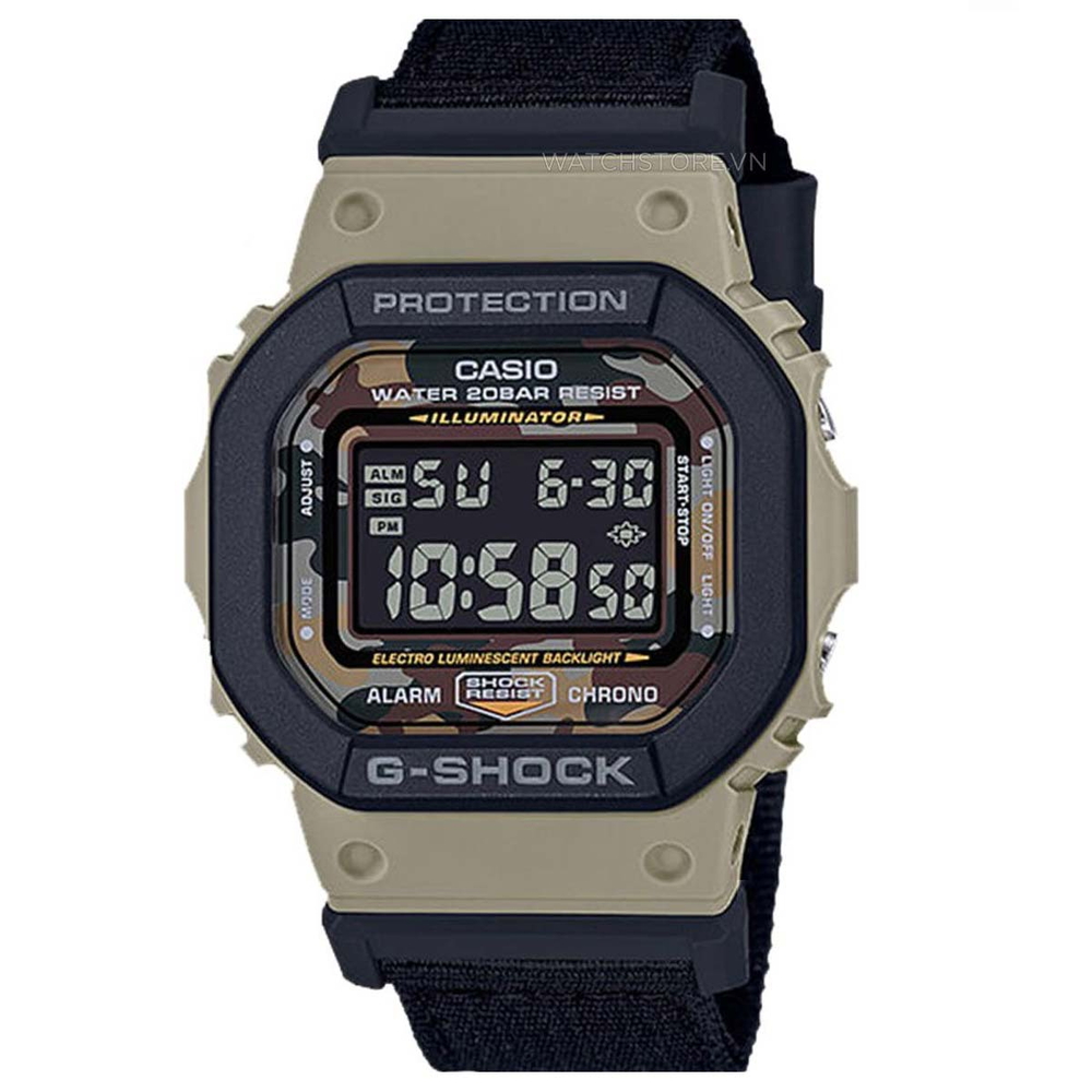 Casio - Nam DW-5610SUS-5DR Size 48.9 × 43.8 mm